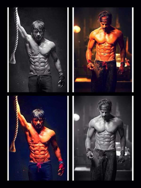 Check Out Shah Rukh Khans 8 Pack In Happy New Year Masala